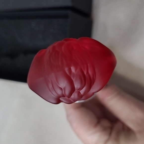 Versace Medusa Rosenthal Crystal Amber Bottle Stopper NEW - Picture 6 of 8